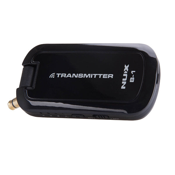 NUX B-1 Wireless Electric and Bass Guitar System 2.4GHz Audio Transmitter Receiver (B1 B 1)