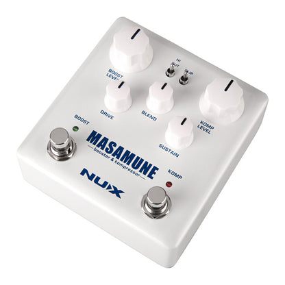 Nux NBK-5 Masamune Booster and  Compressor Guitar Effects Pedal (NBK5)