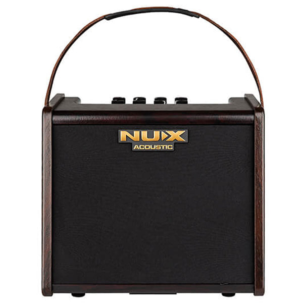 NUX AC-25 Stageman 25 Watt Portable Battery Powered Acoustic Guitar Speaker Amplifier with Bluetooth Amp (AC25)