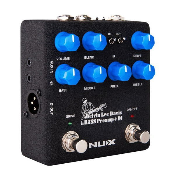 Nux NBP-5 Melvin Lee Davis Bass Guitar Preamp with DI with 3-Band Equalizer (NBP5 NBP 5)