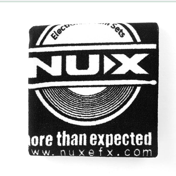 NUX Drum Rug - 130cm X 130cm Anti Slip Drum Carpet for Acoustic or Electric Drumkit (Black)