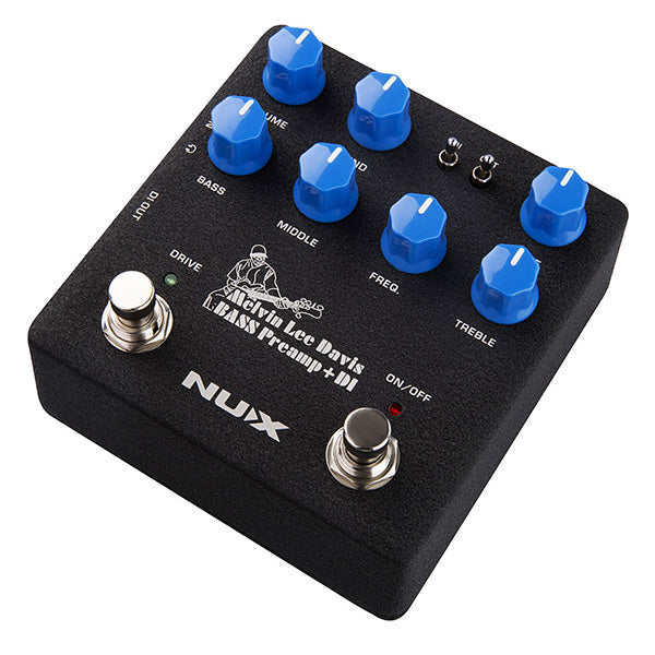 Nux NBP-5 Melvin Lee Davis Bass Guitar Preamp with DI with 3-Band Equalizer (NBP5 NBP 5)