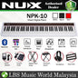 Nux NPK-10 88 Key Smart Digital Piano with Grand Hammer Action 3 Stand and Throne (NPK10 NPK 10)