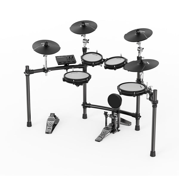 Nux DM-310 Full Set Digital Electronic Drum with Bluetooth and Dual Mesh Head (DM310)