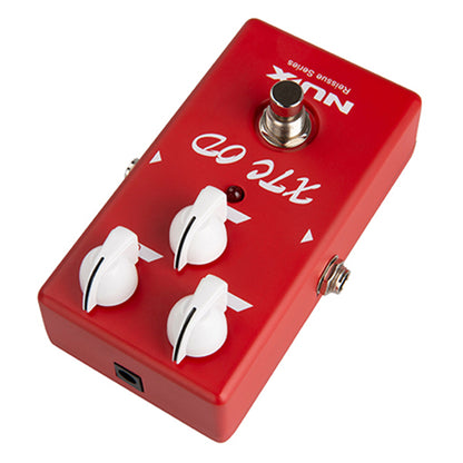 Nux XTC OD 9V Overdrive Reissue Series Guitar Effects Pedal Dynamic Distortion Effect with True Bypass