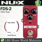 Nux FDS-2 Analog Distortion Mini Electric Guitar and Bass Effect Pedal (FDS2 FDS 2)