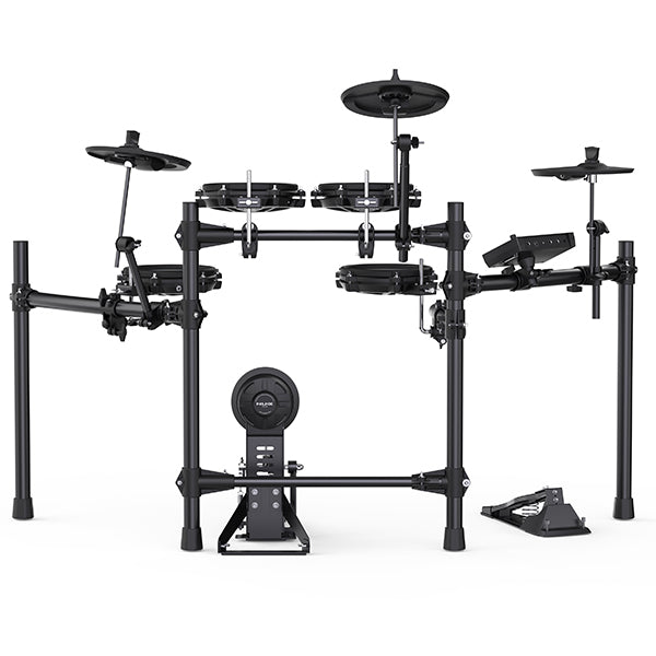 NUX DM-210 Full Mesh Digital Drum with PA-50 50 Watt Monitor Speaker Amplifier (DM210 DM 210)