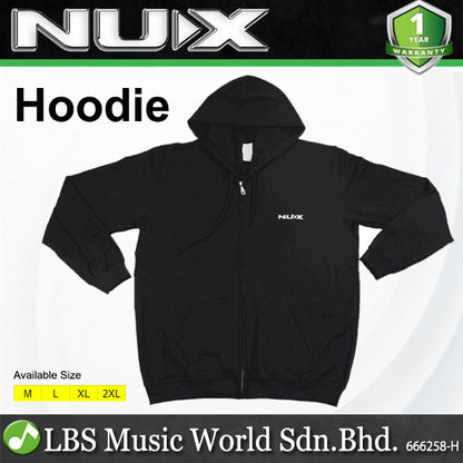 NUX Hoodie Fully Cotton with Nux Logo Front and Back - Sweatshirt