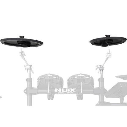 NUX 12'' 14'' Velocity Sensitive Cymbal Pad for Digital Controller Compatible with Majority Drum