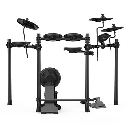 NUX DM-1X 5 Piece Digital Electronic Drum Set With Kick Pedal Package (DM1X DM1)