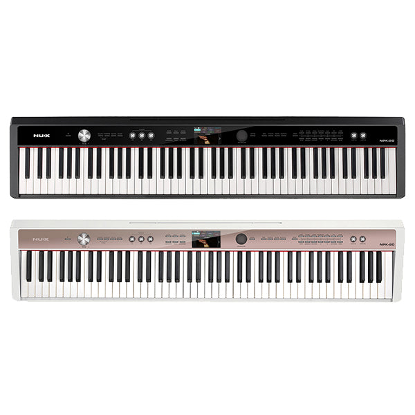 NUX NPK-20 88 Key Digital Piano With Grand Hammer Action, Stand And Throne (NPK20 NPK 20)
