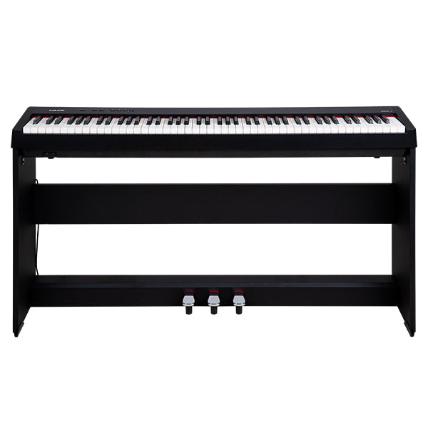 NUX NPK-10 88 Key Digital Piano with Wooden Stand and Bluetooth Connectivity Weighted Keyboard (NPK10 NPK 10)