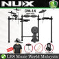 NUX DM-1X 5 Piece Digital Electronic Drum Set With Kick Pedal Package (DM1X DM1)