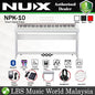 NUX NPK-10 88 Key Digital Piano with Wooden Stand and Bluetooth Connectivity Weighted Keyboard (NPK10 NPK 10)