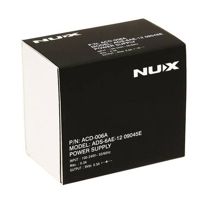 NUX ACD-006A 9V Switching Power Supply Adapter apply for Boss Dunlop MXR Zoom Electro Harmonic TC Electronic (ACD006A)