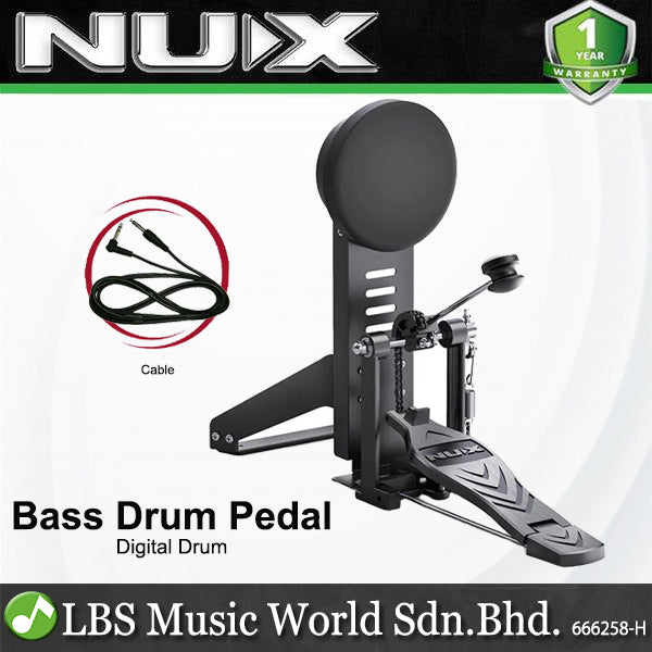Nux Independent Drum Kick Pedal Tower for DM-210 Digital Electronic Drum