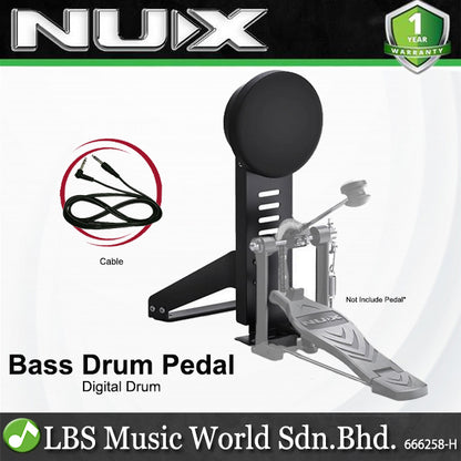 Nux Independent Drum Kick Pedal Tower for DM-210 Digital Electronic Drum