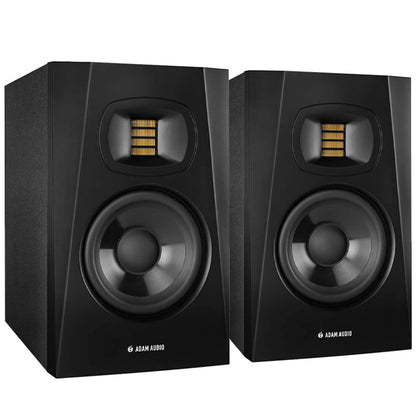ADAM Audio T5V 70 Watt 8 Inch Active Powered Studio Speaker Nearfield Monitor - Pair