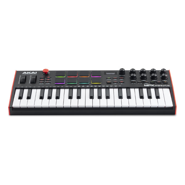 Akai MPK Mini Plus 37 Keys Keyboard MIDI Controller with 8 MPC Pads