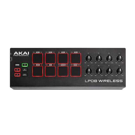 Akai Professional LPD8 Mini Pad Controller USB Midi Velocity Sensitive Pad (LPD-8 LPD 8)