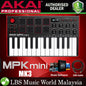 Akai Professional MPK Mini MK3 25 Key Midi Keyboard Controller with 8 Pad and 8 Knob with Protool (MKiii)