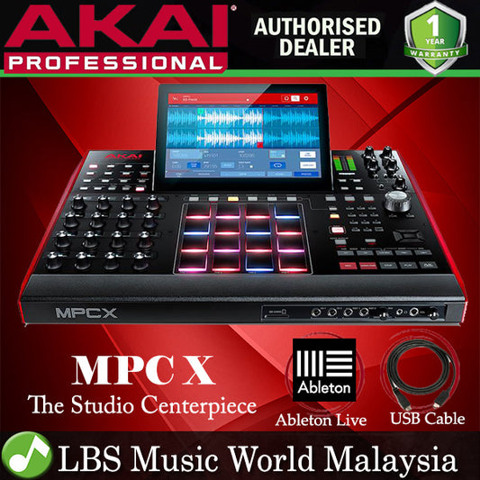Akai Professional MPC X Multi Colour Touch Display Standalone Sequencer Sampler (MPCX)