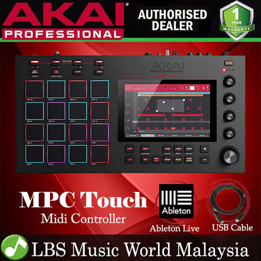 Akai MPC LIVE Standalone Sampler And Sequencer With 7 Inch Touch Display Audio Interface