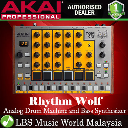 Akai Professional Tom Cat Analog Drum Machine With Built-in Percussion Voices