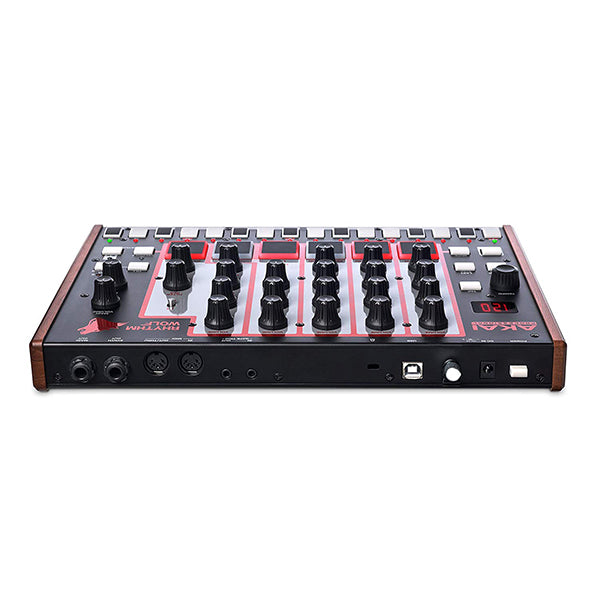 Akai Professional Rhythm Wolf Analog Drum Machine Bass Synthesizer Module with 32 Sequencer