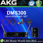 AKG DMS300 HEADWORN SET Eight Channel 2.4GHz Digital Wireless Microphone System with Bodypack and Headworn Mic (DMS 300)
