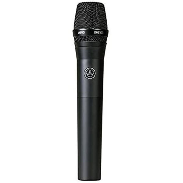 AKG DMS100 Pro Audio Digital Wireless Microphone System with SR100 Stationary Receiver and HT100 Handheld Microphone (DMS 100)