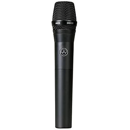 AKG DMS100 Pro Audio Digital Wireless Microphone System with SR100 Stationary Receiver and HT100 Handheld Microphone (DMS 100)