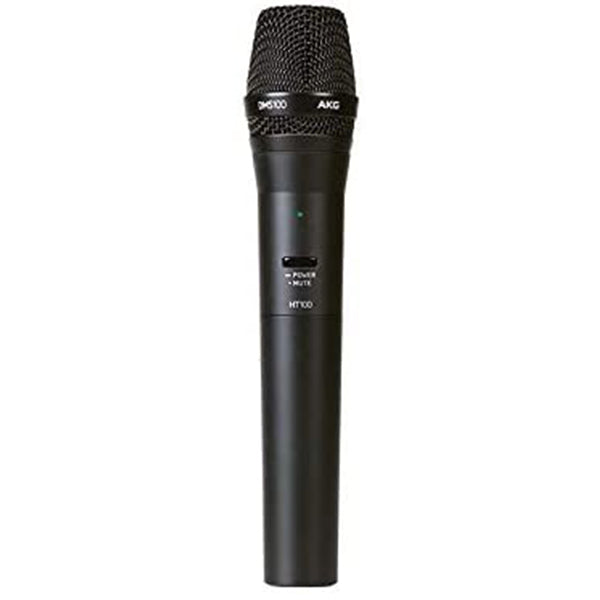 AKG DMS100 Pro Audio Digital Wireless Microphone System with SR100 Stationary Receiver and HT100 Handheld Microphone (DMS 100)