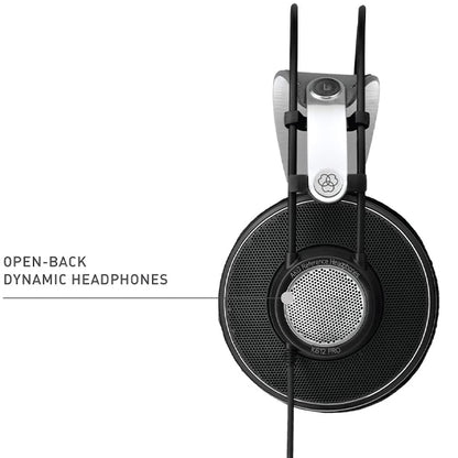 AKG K612 Pro Audio Open Back Monitoring Reference Headphones (K-612  K 612)