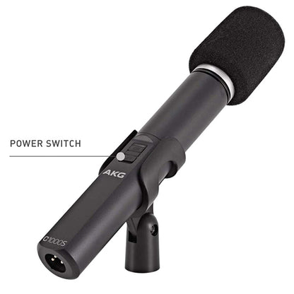 AKG C1000 S Pro Audio MK4 Small Diaphragm Condenser Microphone (C 1000 S  C1000S Mic)