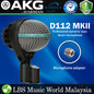 AKG D112 MKII Pro Audio Cardioid Dynamic Kick Drum Microphone (D112 MK2 Mic)