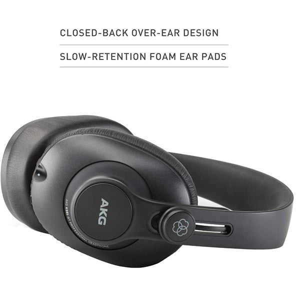 AKG K361-BT Pro Audio Bluetooth Over Ear and Foldable Studio Wireless Headphones (K361BT K361 BT)