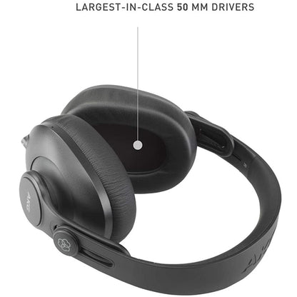 AKG K361-BT Pro Audio Bluetooth Over Ear and Foldable Studio Wireless Headphones (K361BT K361 BT)