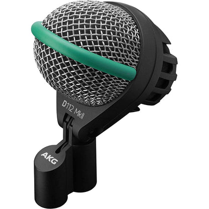 AKG D112 MKII Pro Audio Cardioid Dynamic Kick Drum Microphone (D112 MK2 Mic)