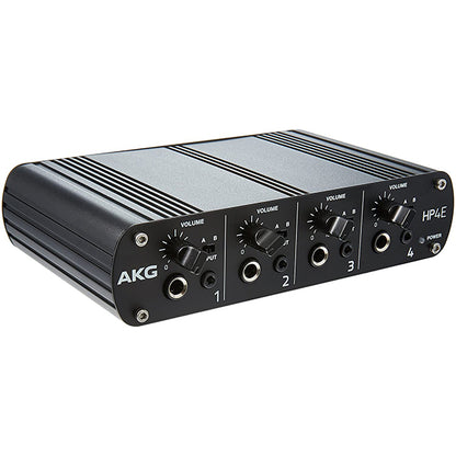 AKG HP4E Pro Audio 4 Channel Headphone Amplifier (HP-4E HP 4E)