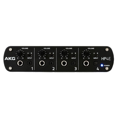 AKG HP4E Pro Audio 4 Channel Headphone Amplifier (HP-4E HP 4E)
