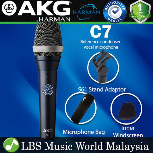 AKG C7 Pro Audio Mic Supercardioid Condenser Handheld Vocal Microphone (C 7)
