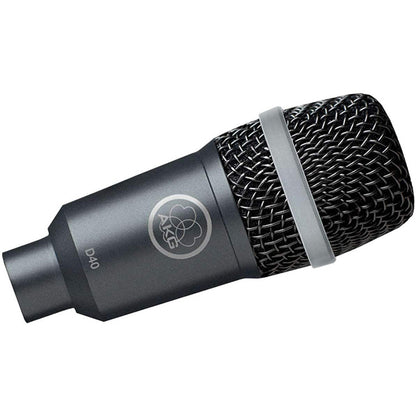 AKG D40 Pro Audio Mic Professional Dynamic Instrument Microphone (D-40 D 40)