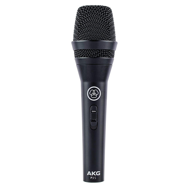 AKG P3S Pro Audio Mic High Performance Dynamic Microphone with On/Off Switch (P3 S)