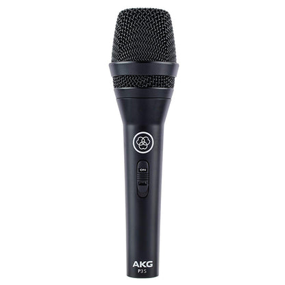 AKG P3S Pro Audio Mic High Performance Dynamic Microphone with On/Off Switch (P3 S)