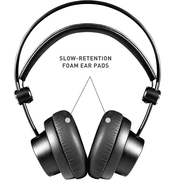 AKG K175 Pro Audio On Ear Closed Back and Foldable Studio Headphones (K-175 K 175)