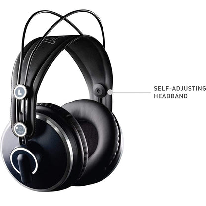 AKG K271 MKII Pro Audio Closed Back Studio and Live Headphones with Mute (K-271 K 271 MK2)