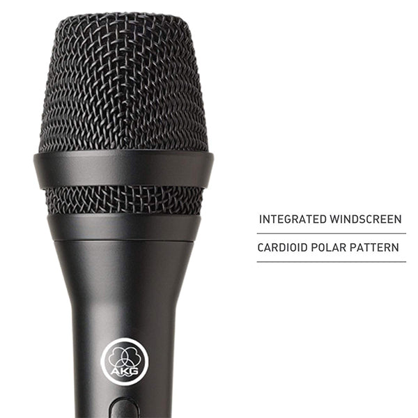 AKG P3S Pro Audio Mic High Performance Dynamic Microphone with On/Off Switch (P3 S)