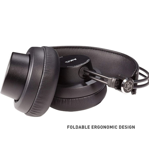 AKG K175 Pro Audio On Ear Closed Back and Foldable Studio Headphones (K-175 K 175)
