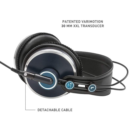 AKG K271 MKII Pro Audio Closed Back Studio and Live Headphones with Mute (K-271 K 271 MK2)